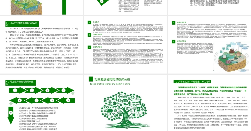 海绵城市项目创业计划书.ppt