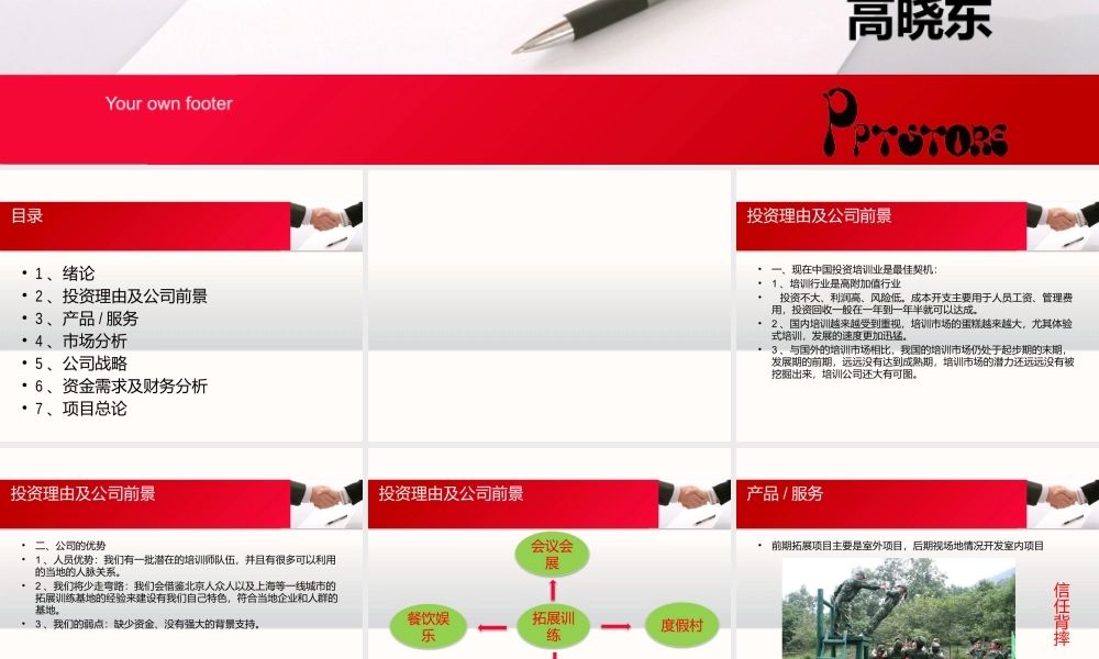 拓展训练基地建设商业企划书.pptx