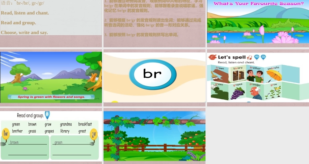 人教版PEP五年级下册Unit 2 What's your favourite season？第三课时课件.pptx