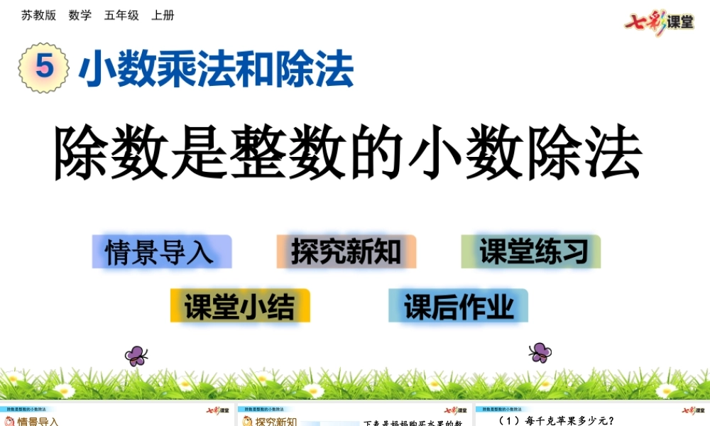 5.4 除数是整数的小数除法.pptx