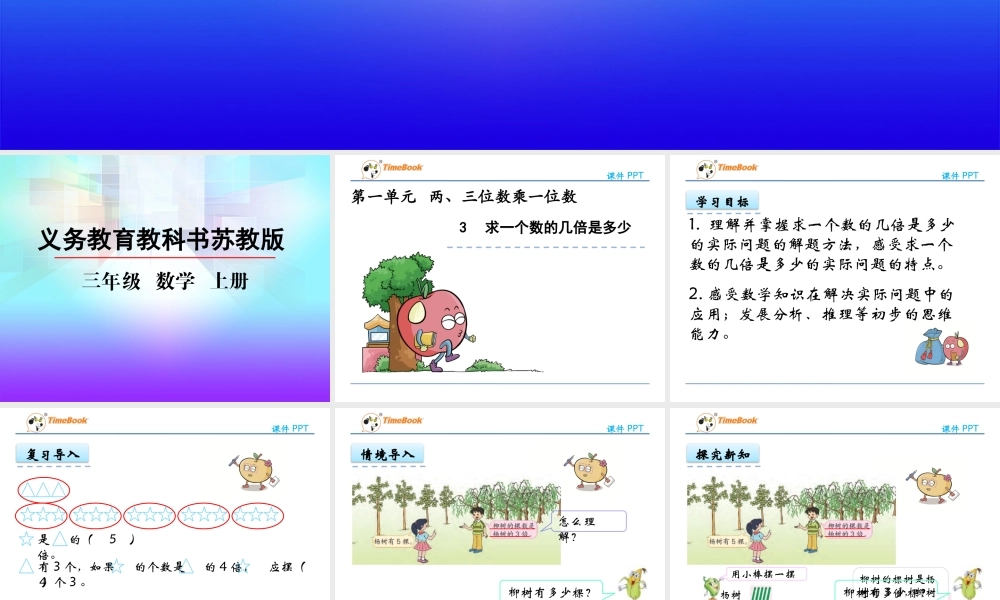 1.3 求一个数的几倍是多少.pptx