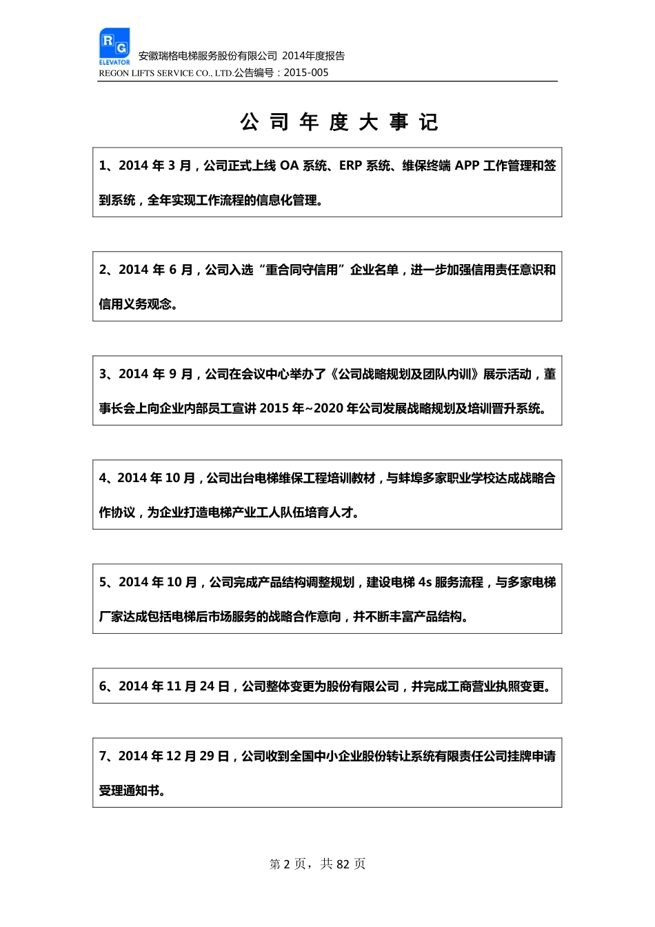 832352_2014_瑞格股份_2014年年度报告_2015-05-04.pdf_第2页