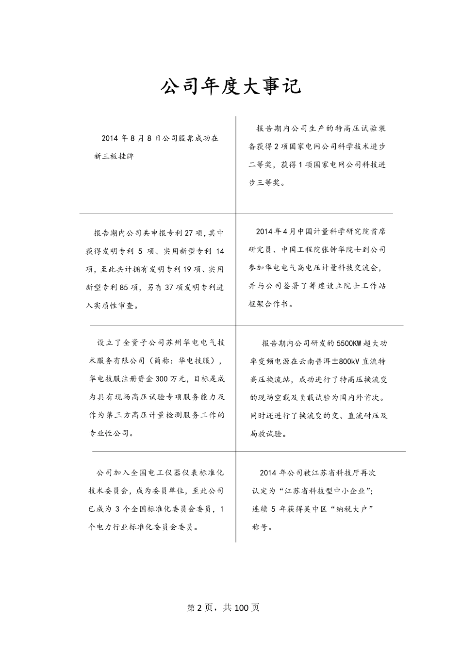 830968_2014_华电电气_2014年年度报告_2015-04-14.pdf_第2页