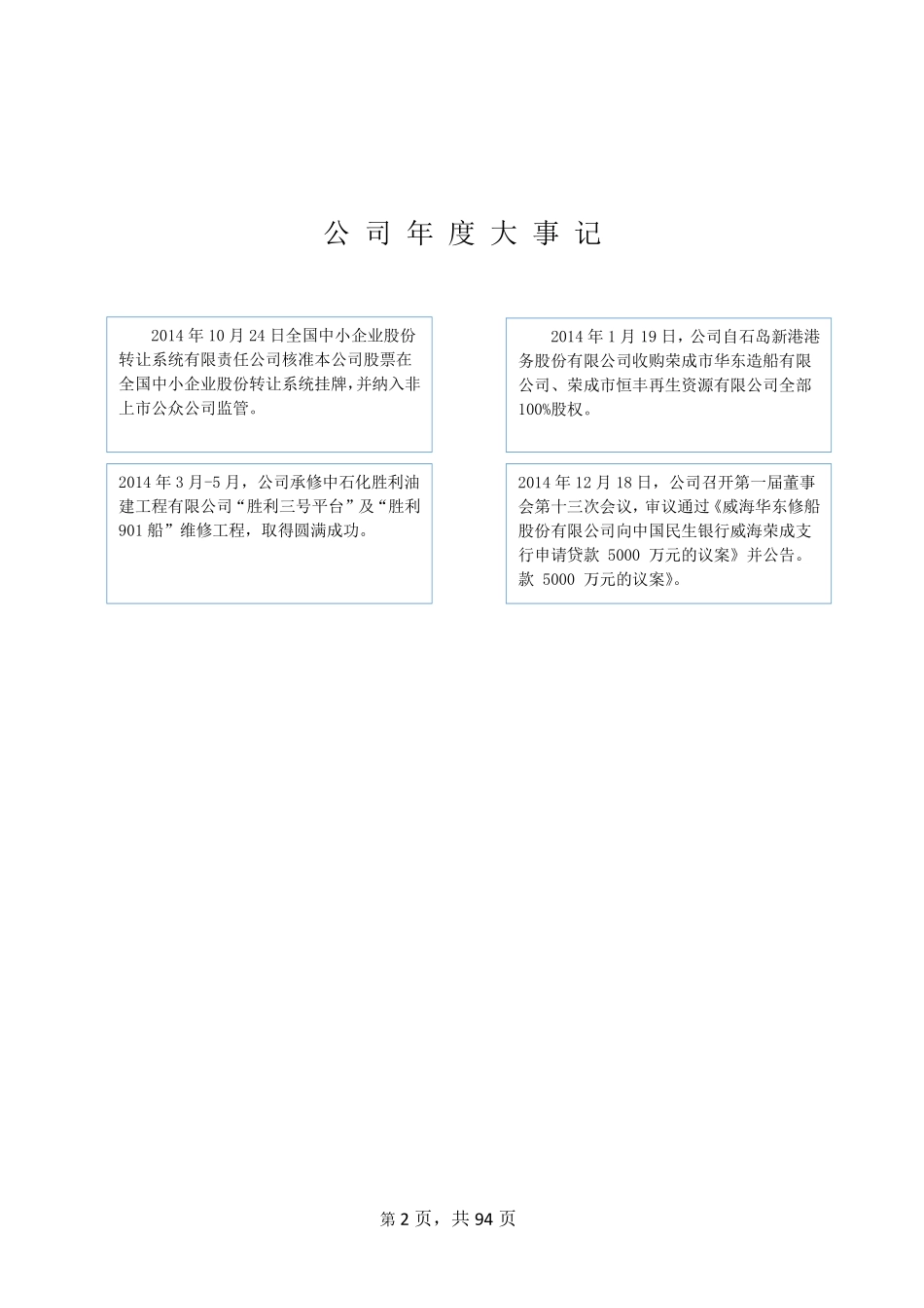 831236_2014_华东修船_2014年年度报告_2015-03-15.pdf_第2页