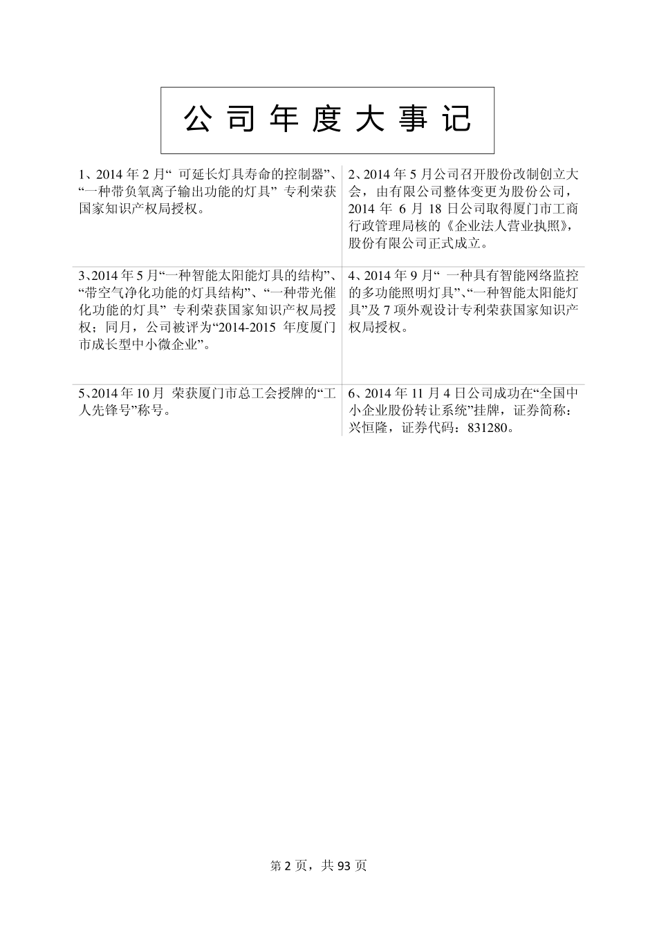831280_2014_兴恒隆_2014年年度报告_2015-03-26.pdf_第2页