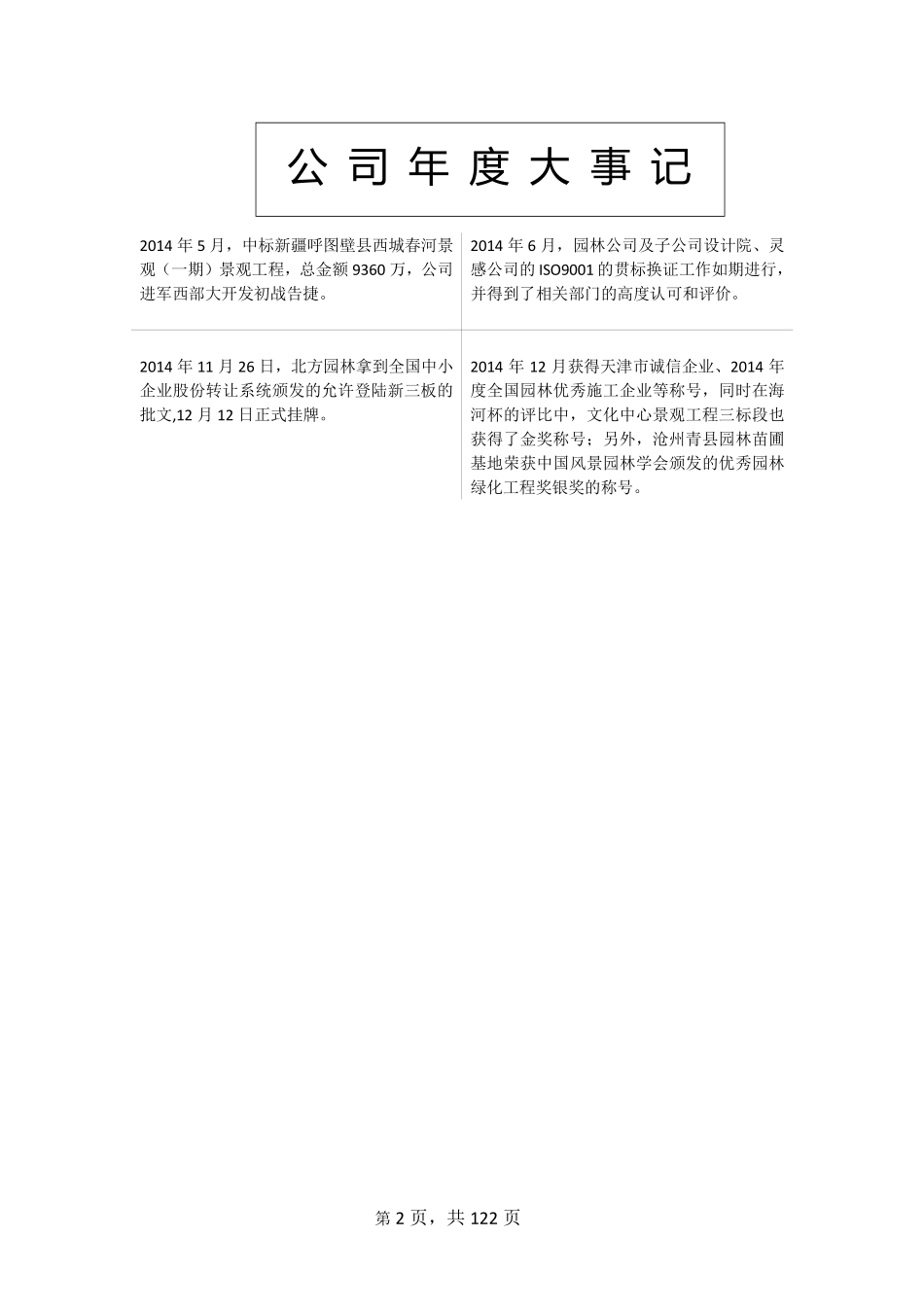 831471_2014_北方园林_2014年年度报告_2015-04-28.pdf_第2页