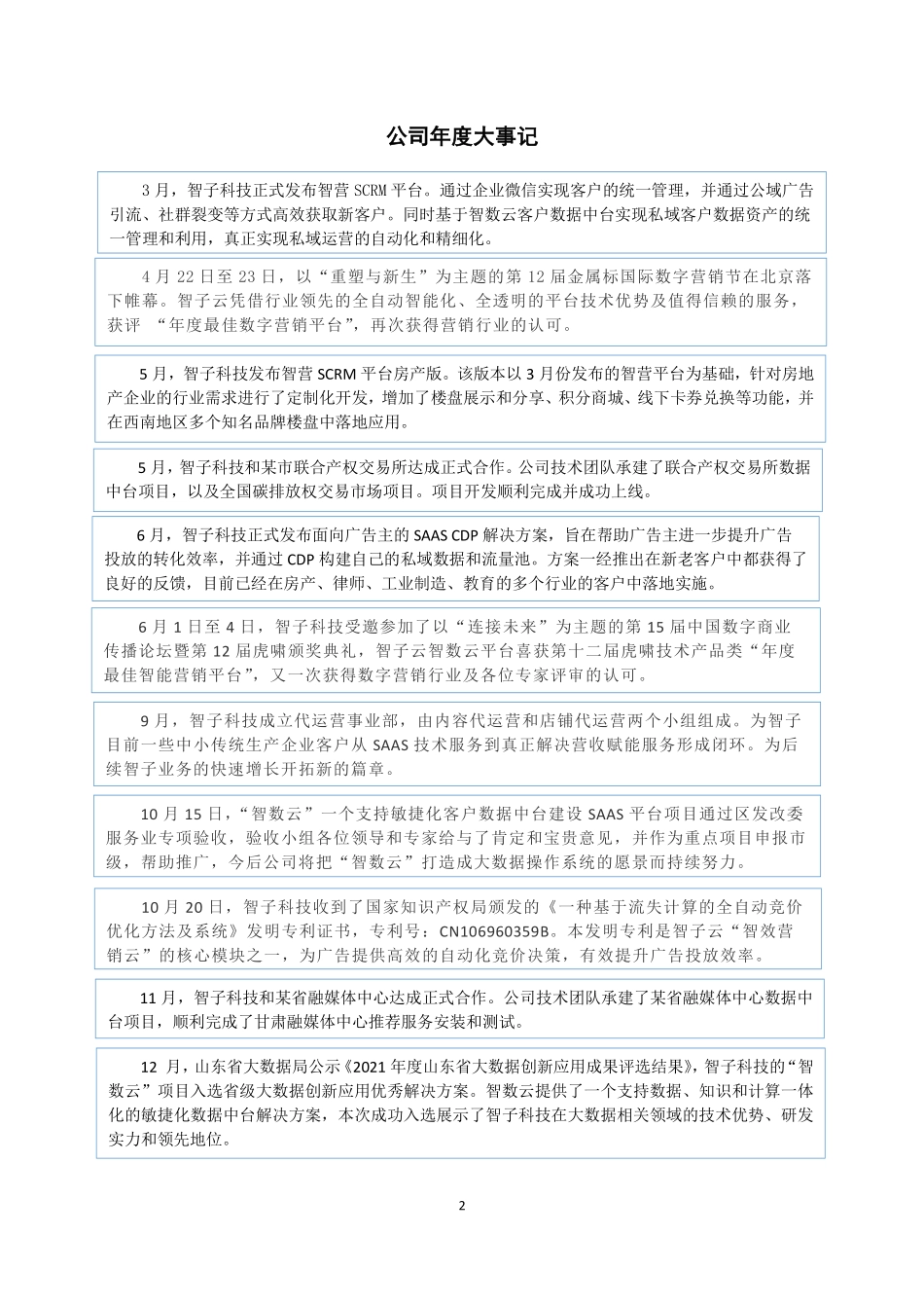 835045_2021_智子科技_2021年年度报告_2022-04-28.pdf_第2页