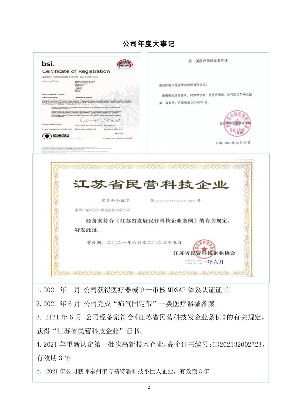 835367_2021_榕兴医疗_2021年年度报告_2022-03-29.pdf_第2页