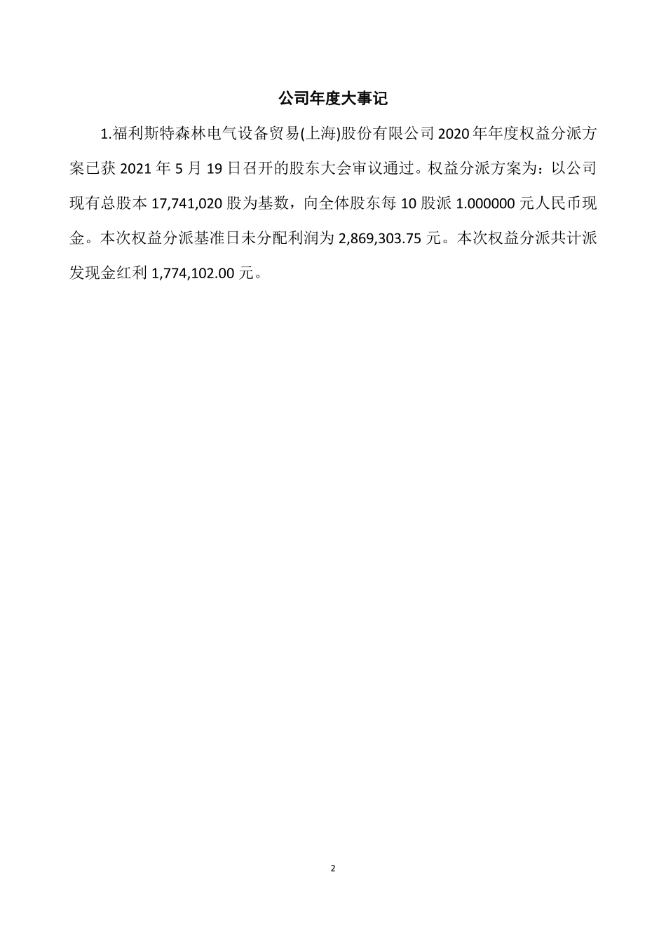 835555_2021_森林股份_2021年年度报告_2022-06-27.pdf_第2页