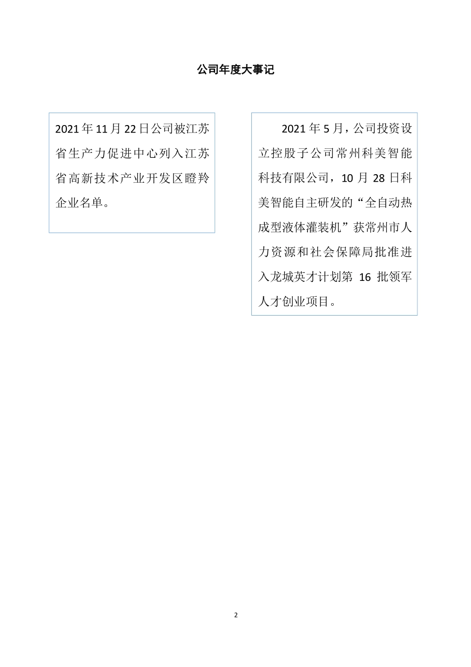 836378_2021_创盛智能_2021年年度报告_2022-03-30.pdf_第2页