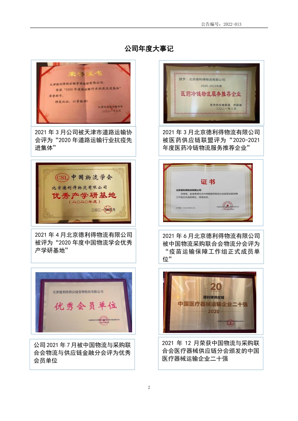 836589_2021_德利得_2021年年度报告_2022-04-20.pdf_第2页