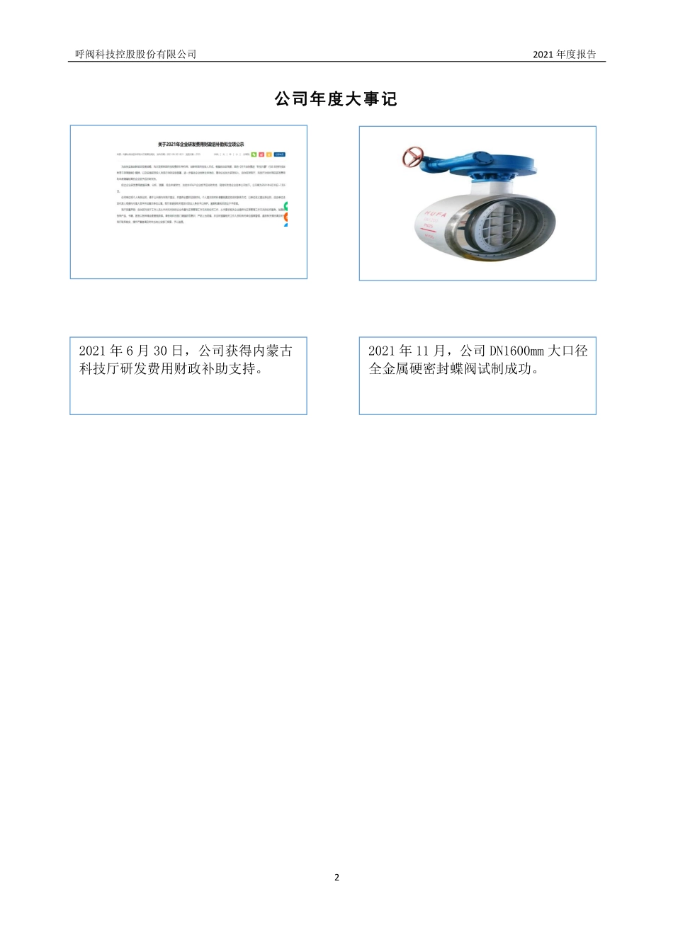 835141_2021_呼阀控股_2021年年度报告_2022-04-25.pdf_第2页