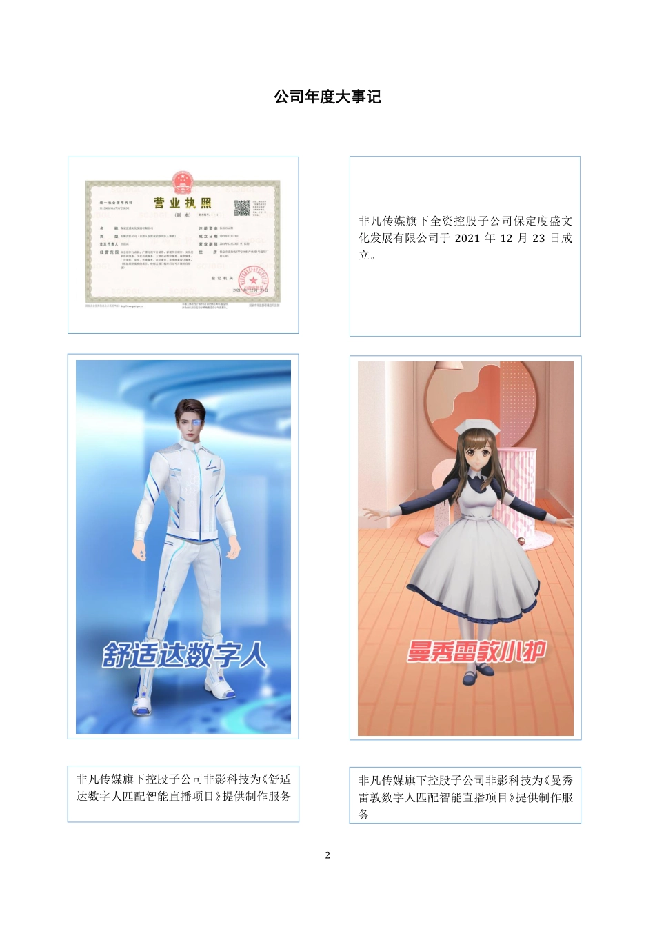 835431_2021_非凡传媒_2021年年度报告_2022-04-28.pdf_第2页