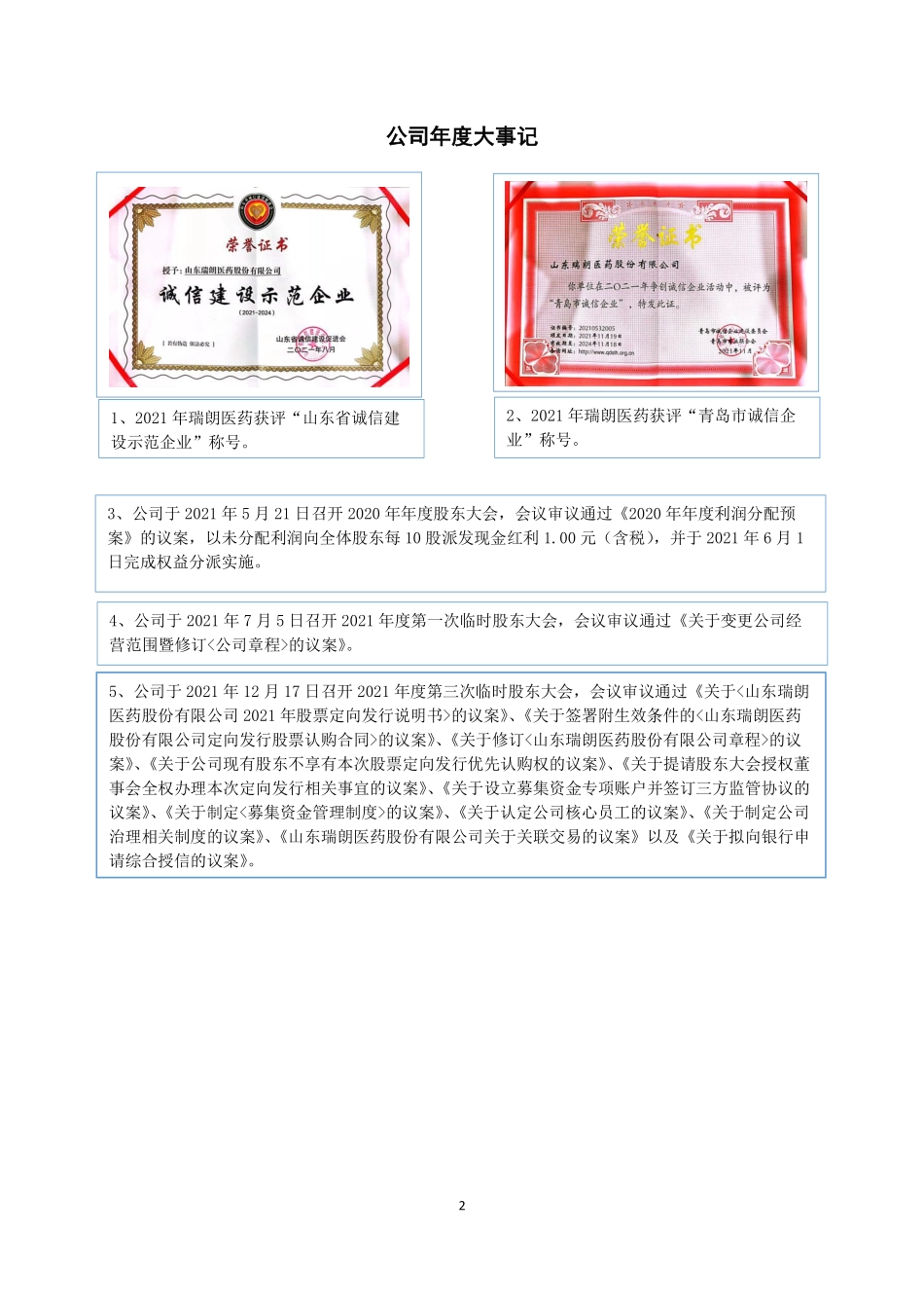 835600_2021_瑞朗医药_2021年年度报告_2022-04-26.pdf_第2页