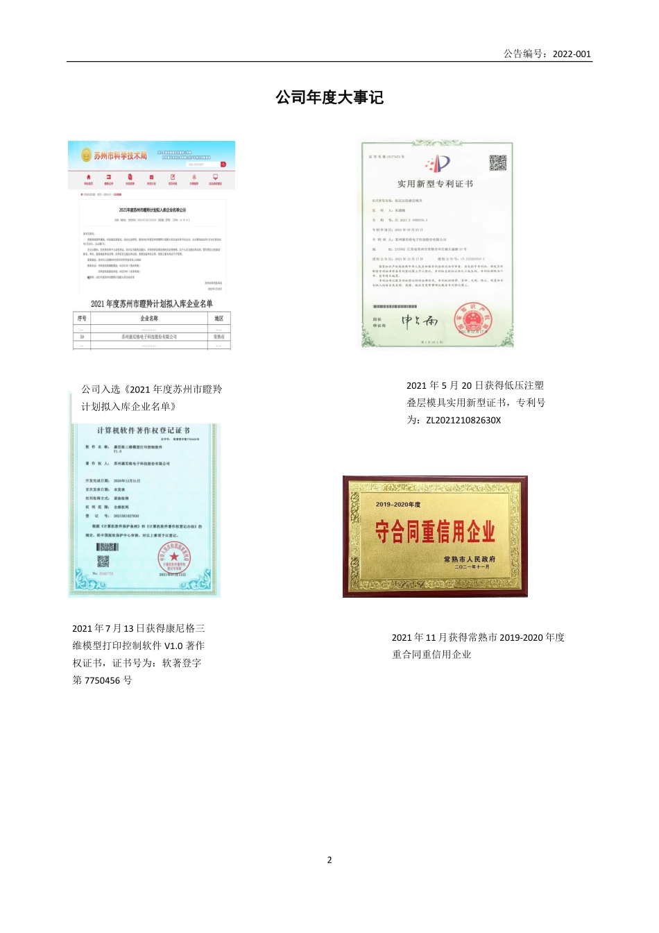 837355_2021_康尼格_2021年年度报告_2022-04-27.pdf_第2页