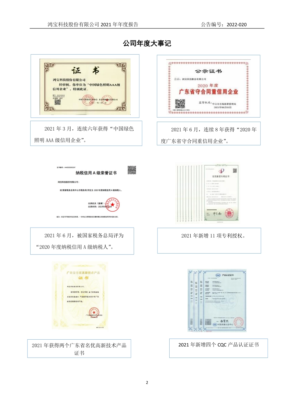 835657_2021_鸿宝科技_2021年年度报告_2022-04-28.pdf_第2页