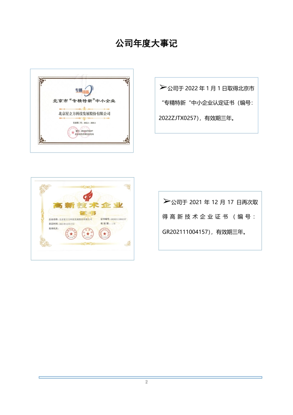 430375_2021_星立方_2021年年度报告_2022-04-14.pdf_第2页