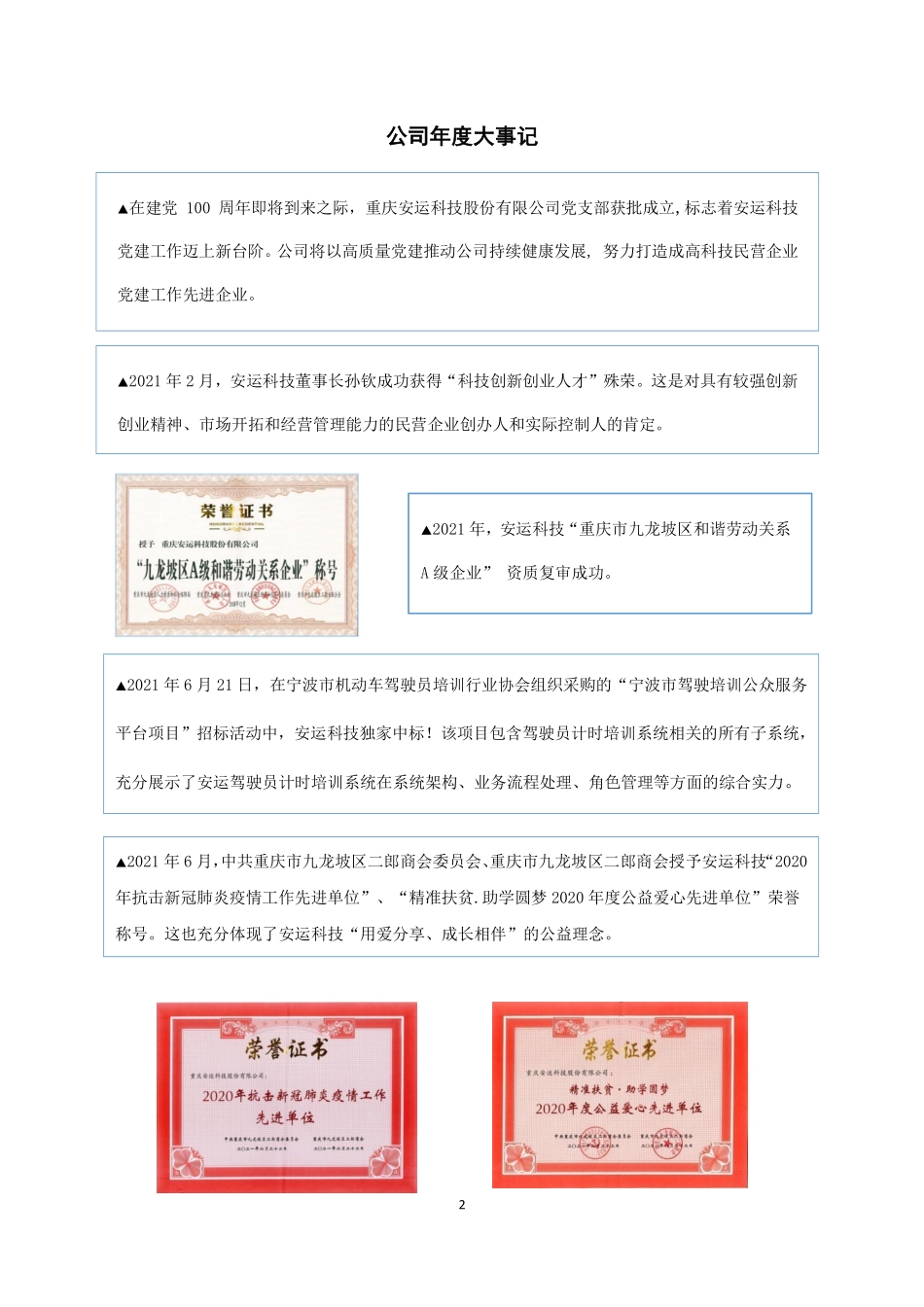 430562_2021_安运科技_2021年年度报告_2022-04-27.pdf_第2页