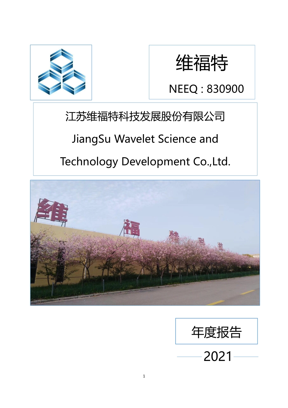 830900_2021_维福特_2021年年度报告_2022-06-29.pdf_第1页