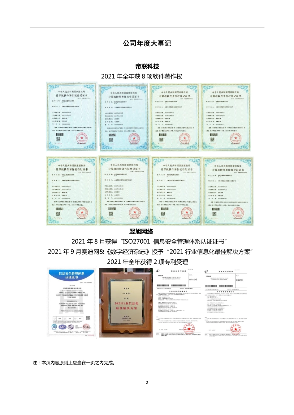 831402_2021_帝联科技_2021年年度报告_2022-04-21.pdf_第2页