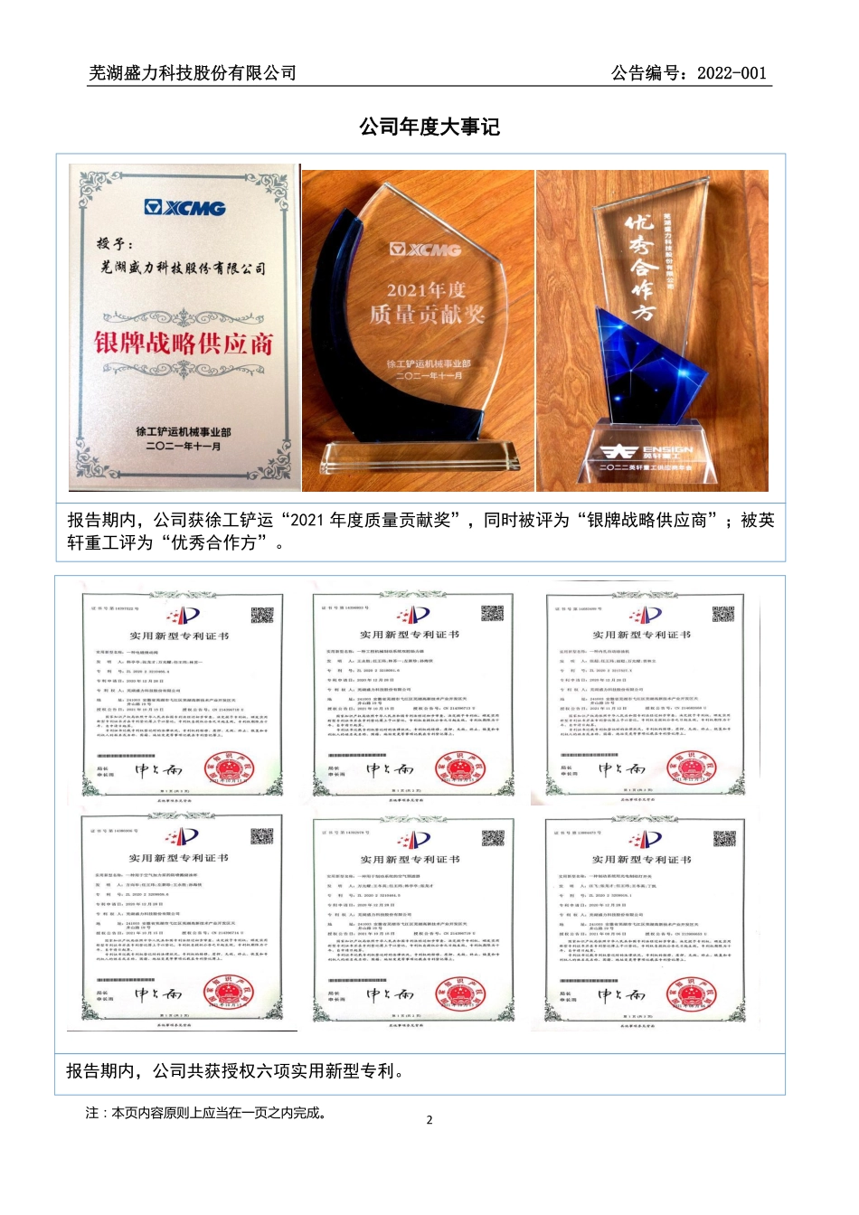 430477_2021_盛力科技_2021年年度报告_2022-04-25.pdf_第2页