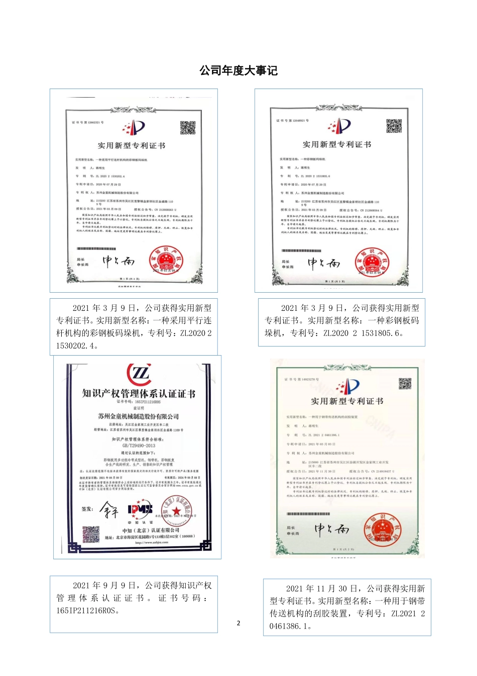 831340_2021_金童股份_2021年年度报告_2022-05-30.pdf_第2页