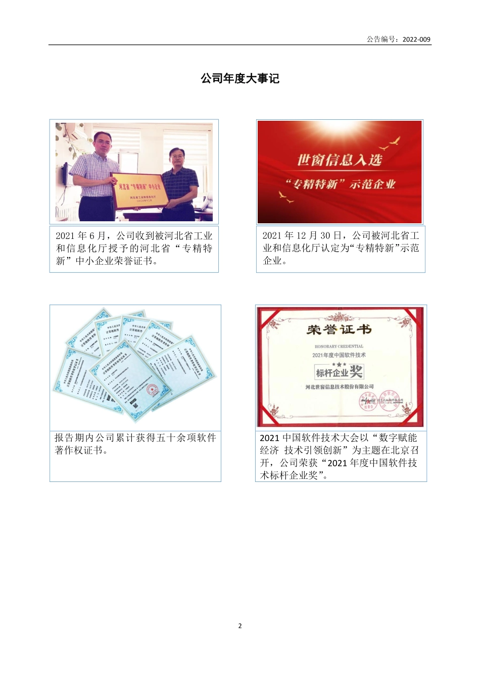 831467_2021_世窗信息_2021年年度报告_2022-04-19.pdf_第2页