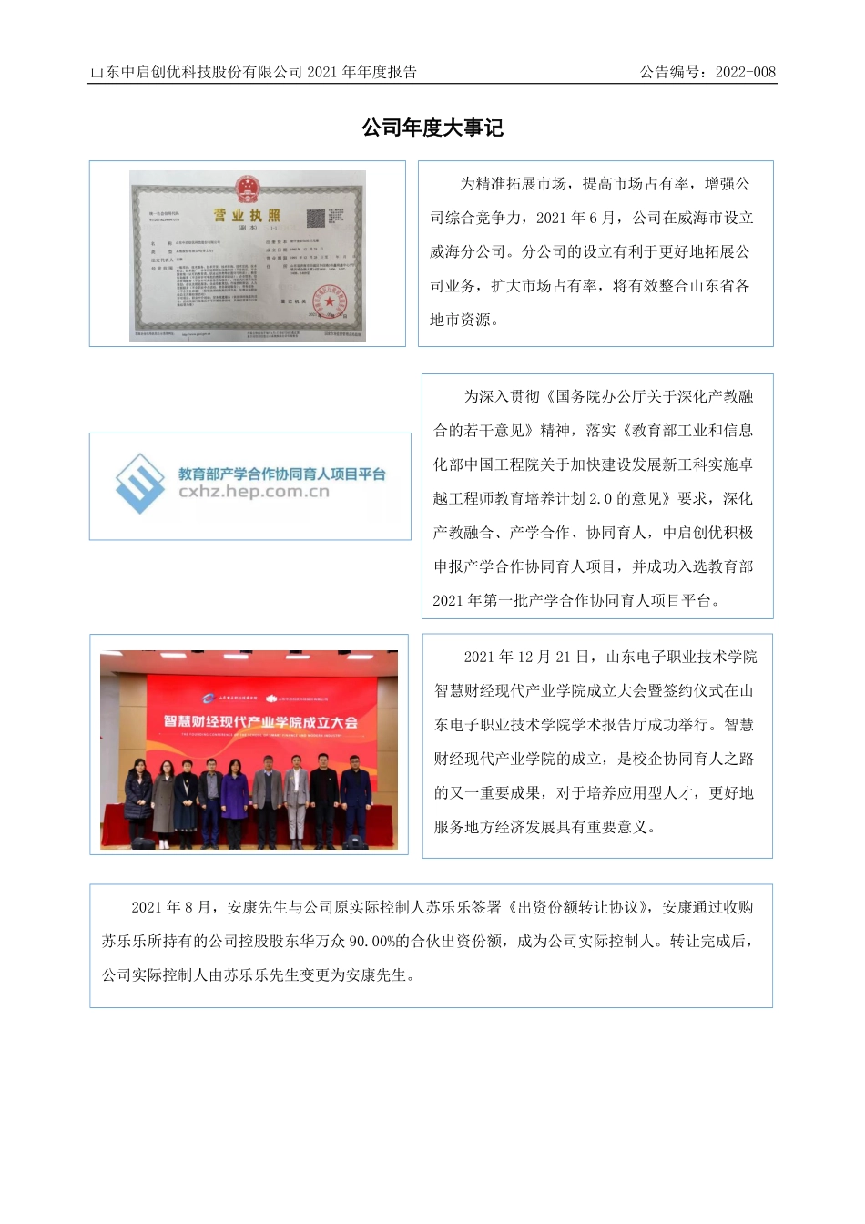 831259_2021_创优股份_2021年年度报告_2022-04-13.pdf_第2页