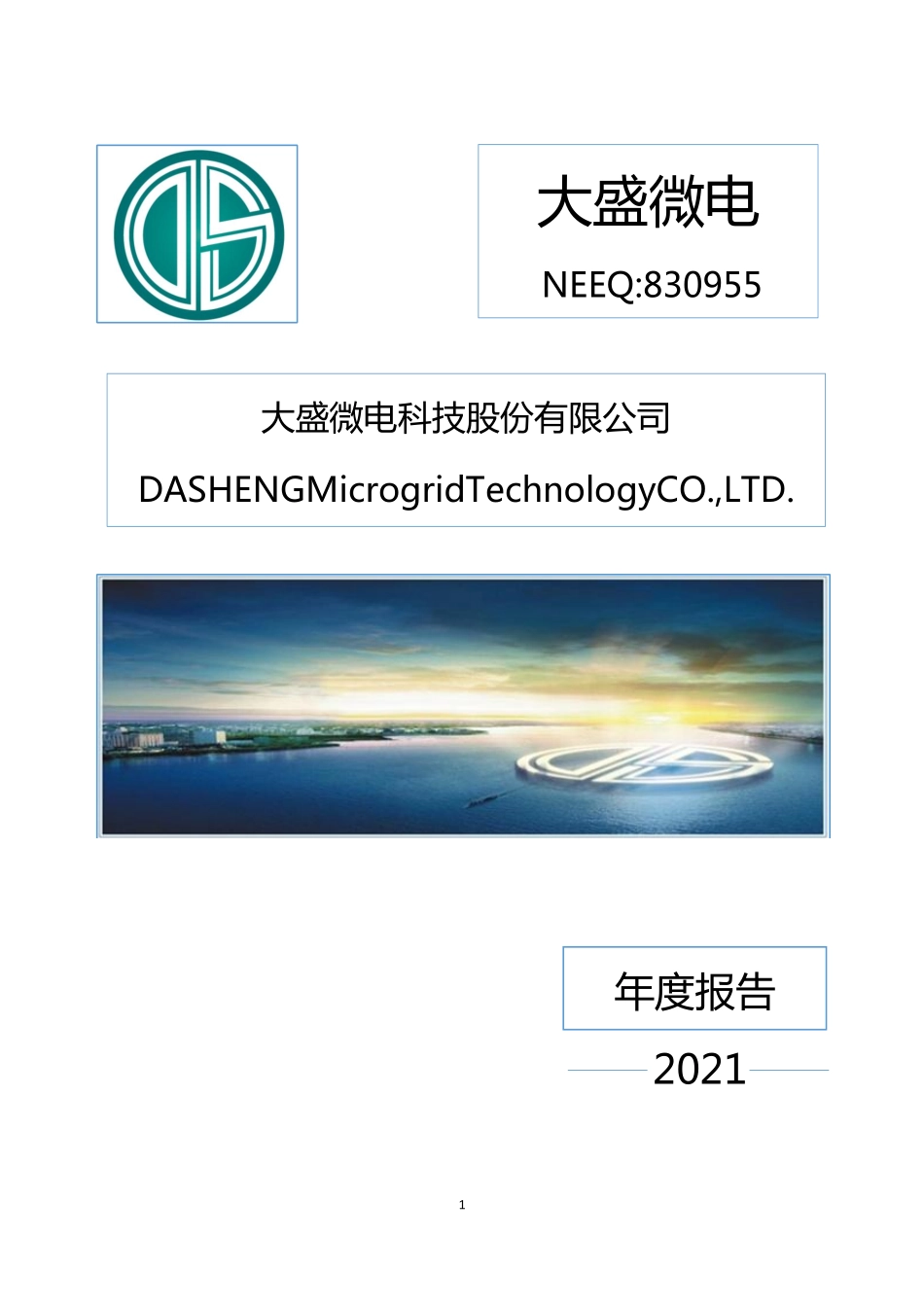 830955_2021_大盛微电_2021年年度报告_2022-06-29.pdf_第1页