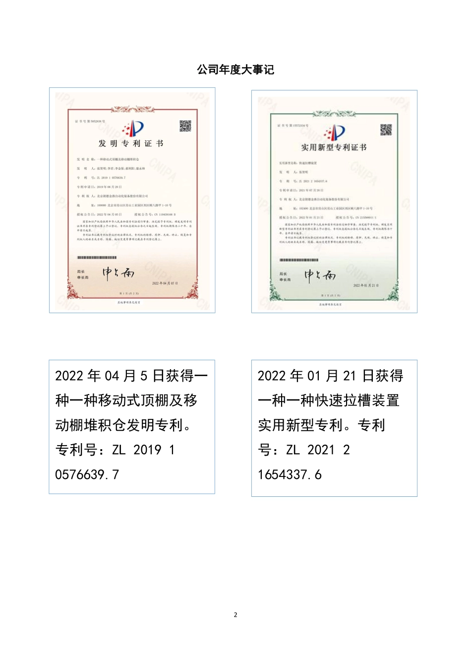 833479_2021_朗德金燕_2021年年度报告_2022-04-28.pdf_第2页