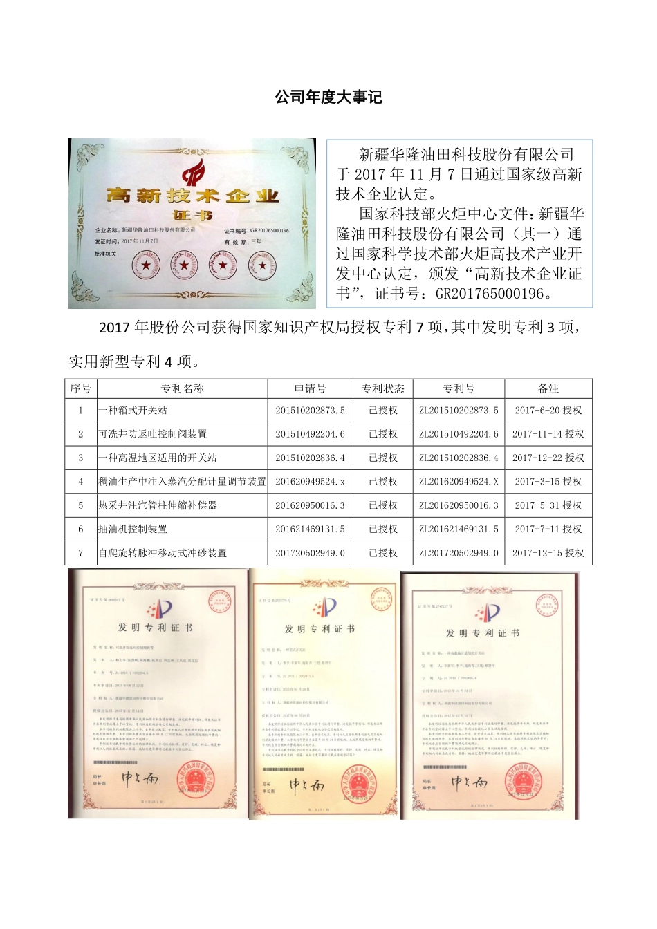 830950_2017_华隆股份_2017年公司年度报告_2018-03-29.pdf_第2页