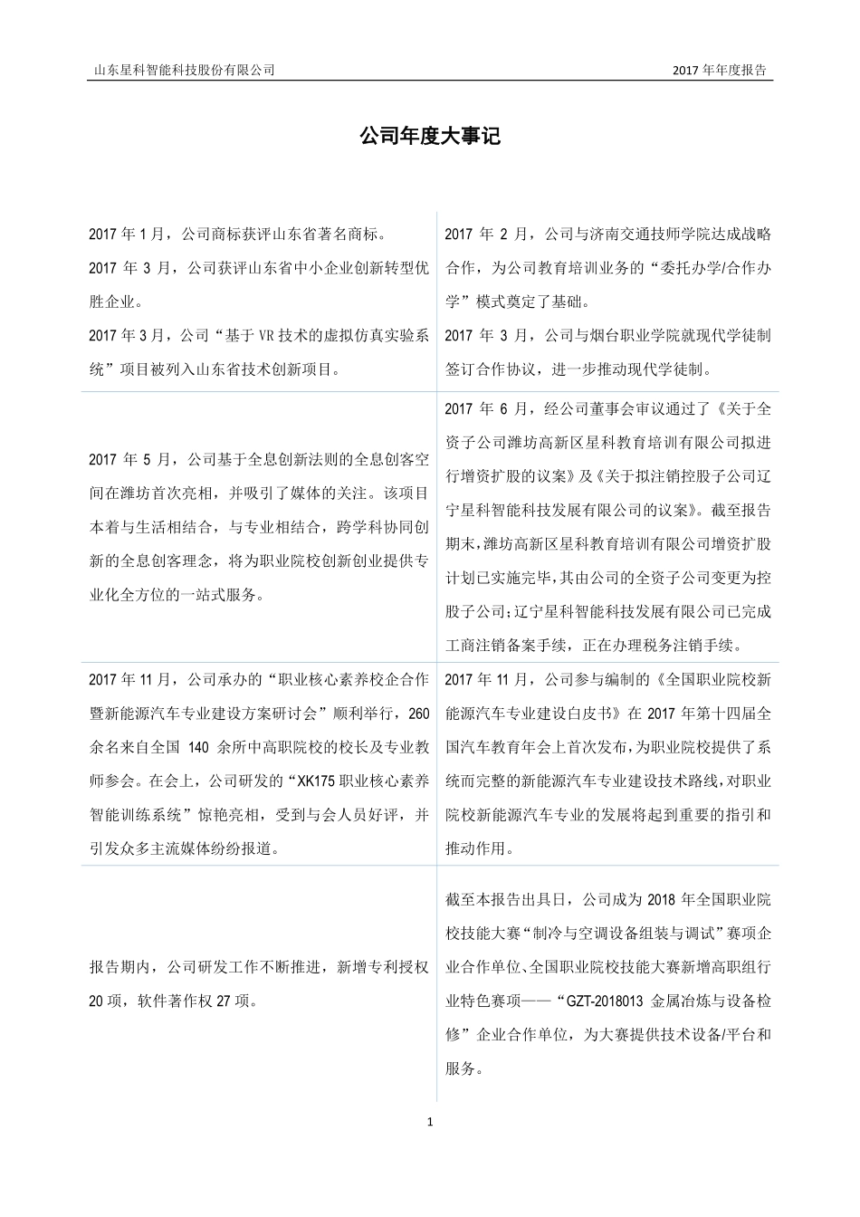 430545_2017_星科智能_2017年年度报告_2018-04-15.pdf_第2页