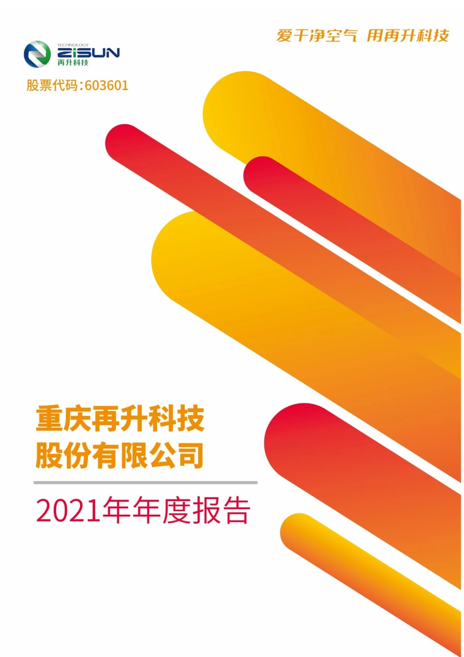 603601_2021_再升科技_再升科技2021年年度报告_2022-03-09.pdf_第1页