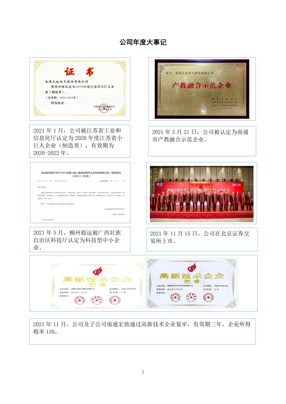 870436_2021_大地电气_2021年年度报告_2022-04-18.pdf_第2页