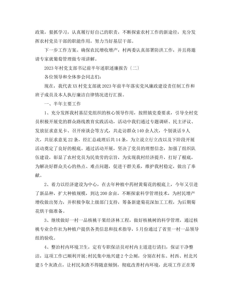 2023年村党支部书记述廉报告.docx_第2页