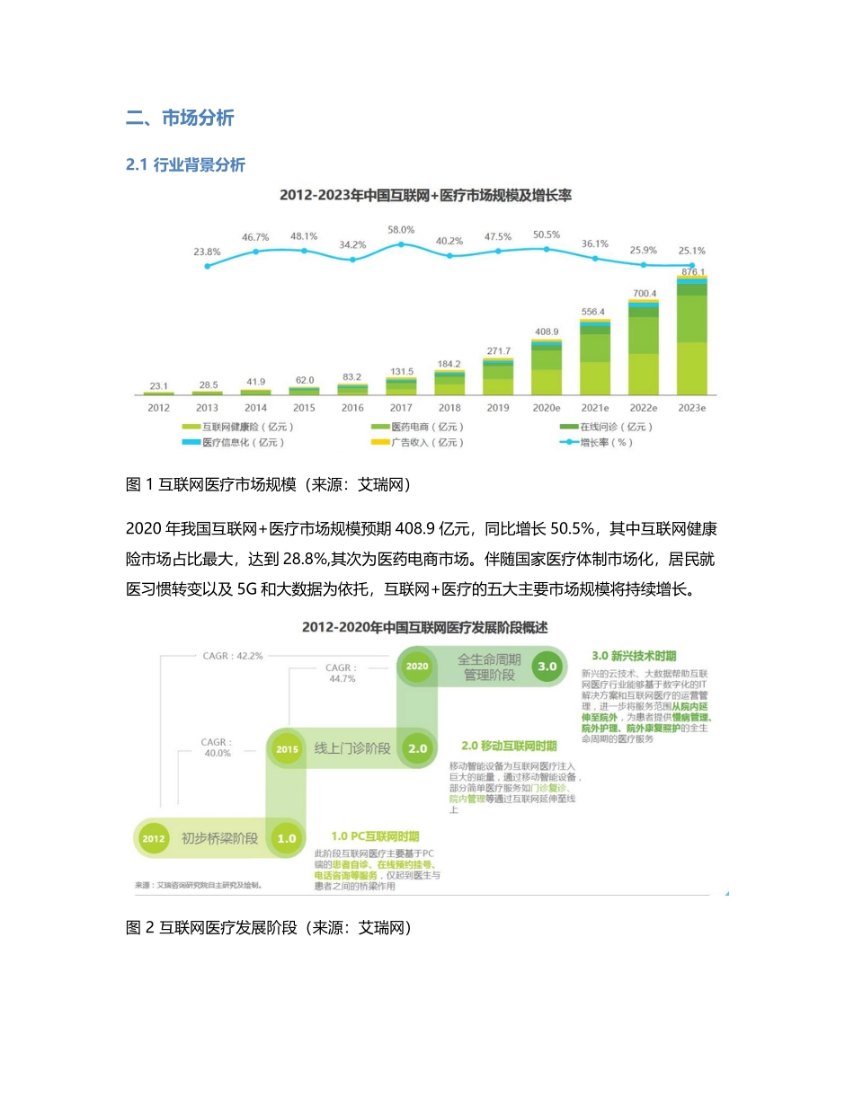 可信赖的健康信息与服务：丁香医生竞品分析报告.pdf_第2页