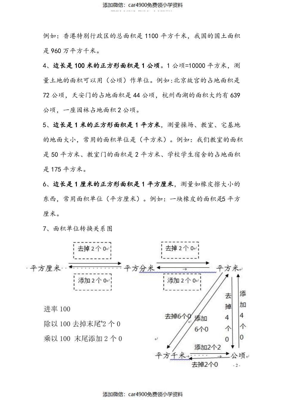 人教版四年级上册数学笔记(2019年10月更新)（）.pdf_第2页