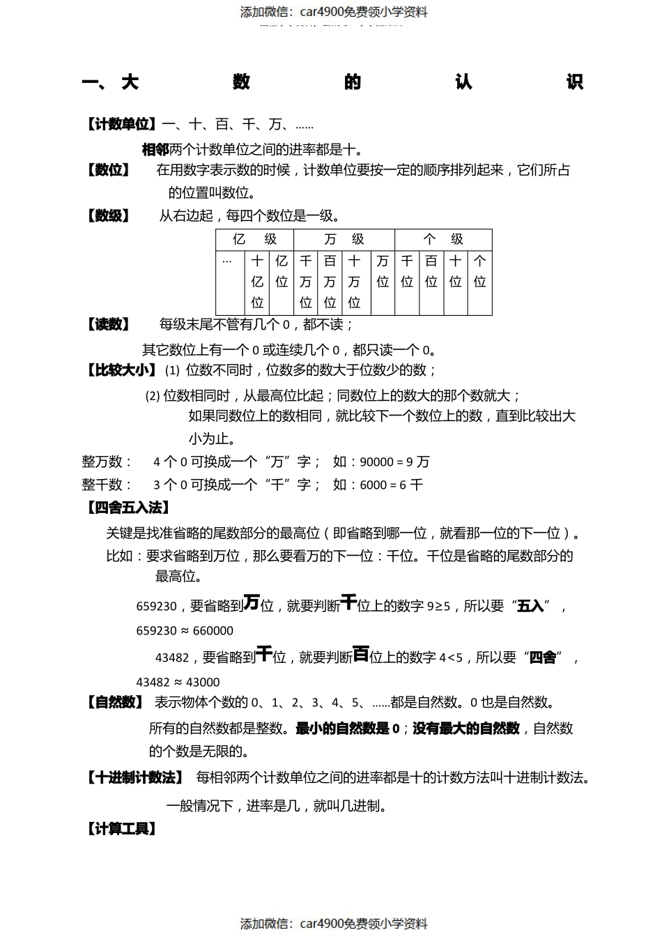 四年级数学笔记-上(1)（）.pdf_第1页