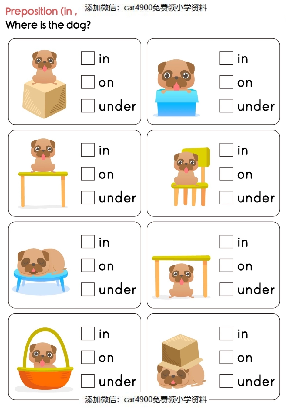 32_english_grammar_preposition_lv1_book（添加微信：car4900免费领小学资料）.pdf_第3页