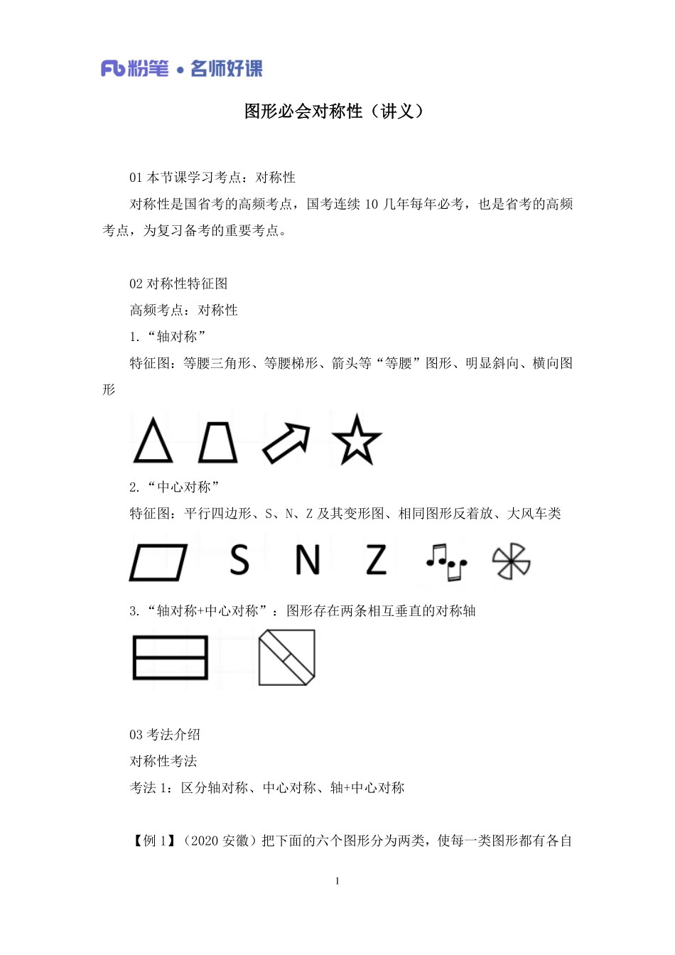 2022.09.21+图形必会对称性+韩菲（讲义%2B笔记）（韩菲备用课包）.pdf_第2页