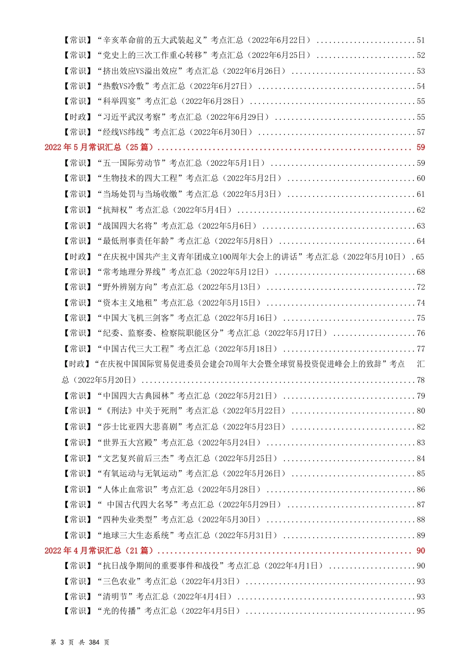 常识汇总260篇.pdf_第3页