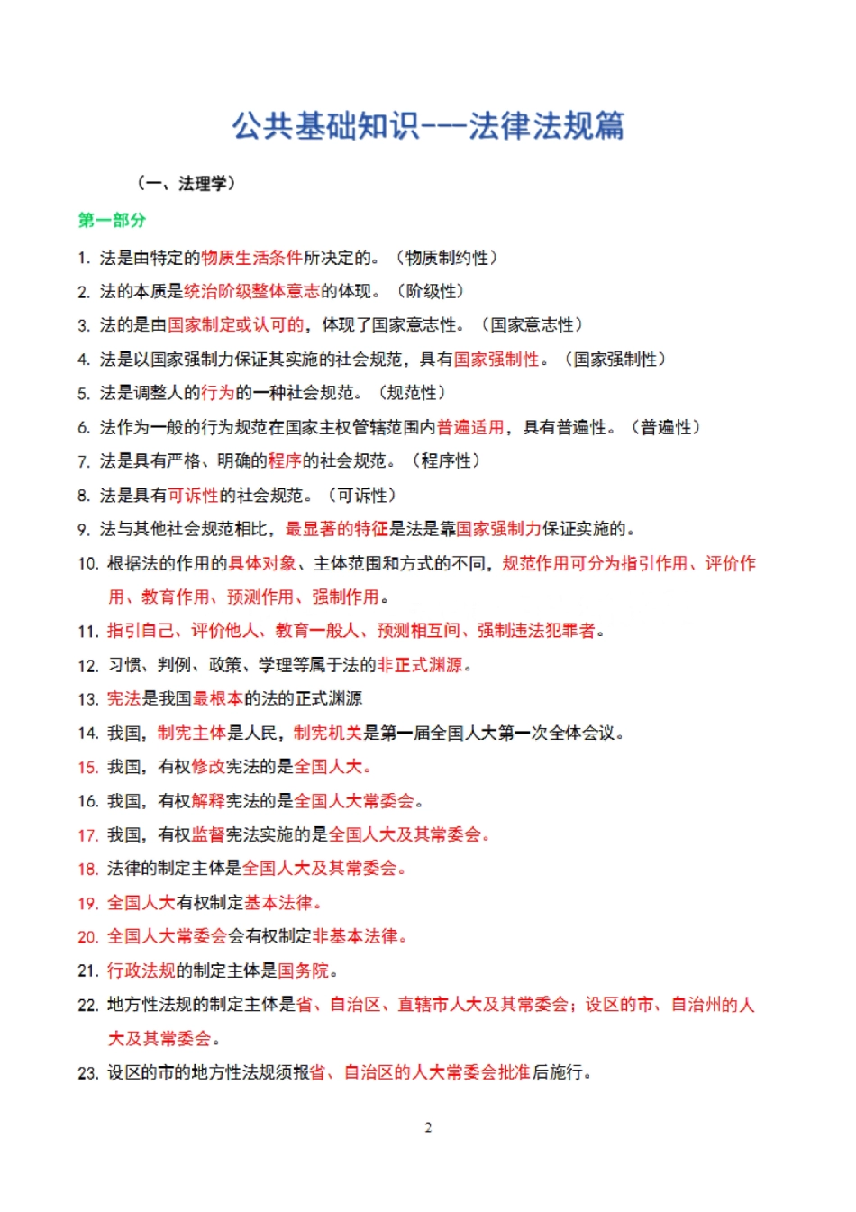 【2】2022公共基础知识笔记（166页）(1)_Password_Removed.pdf_第2页