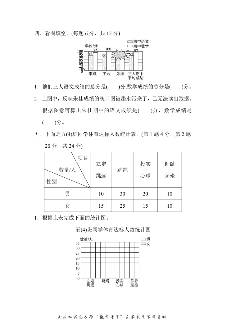 五年级上册数学苏教版周测培优卷10（含答案）.pdf_第3页