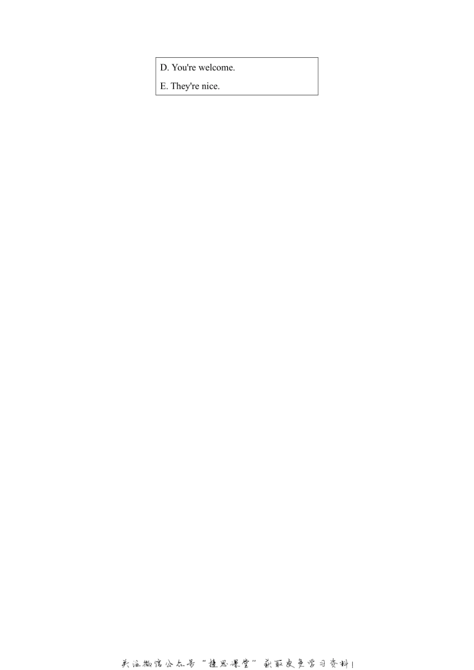 四年级上册英语冀教版阶段过关卷1（Lessons1～3）（含答案）.pdf_第3页