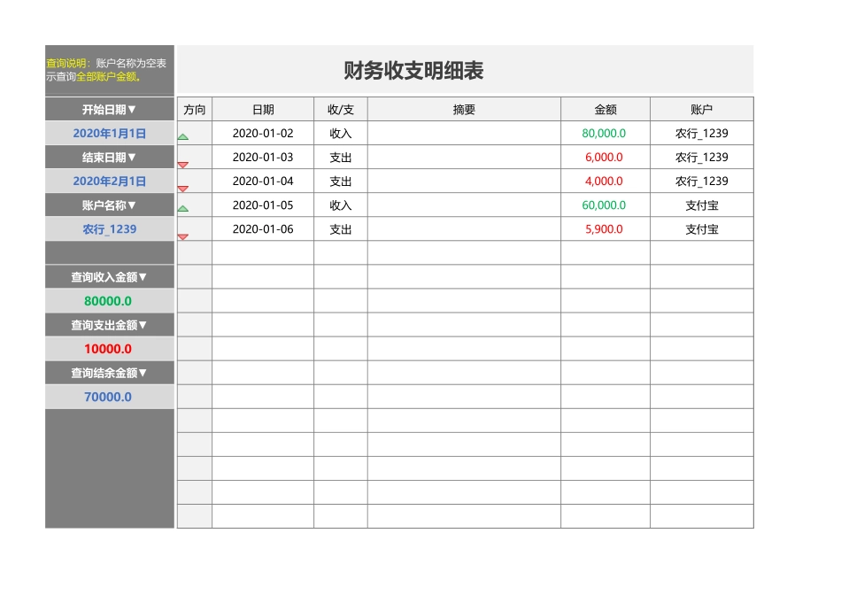 财务收支明细表.xlsx_第1页