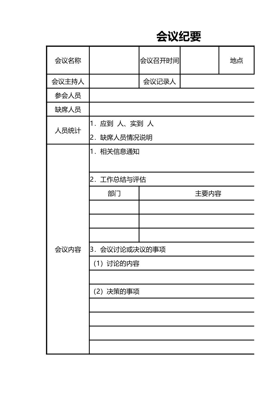 会议纪要3.xlsx_第1页