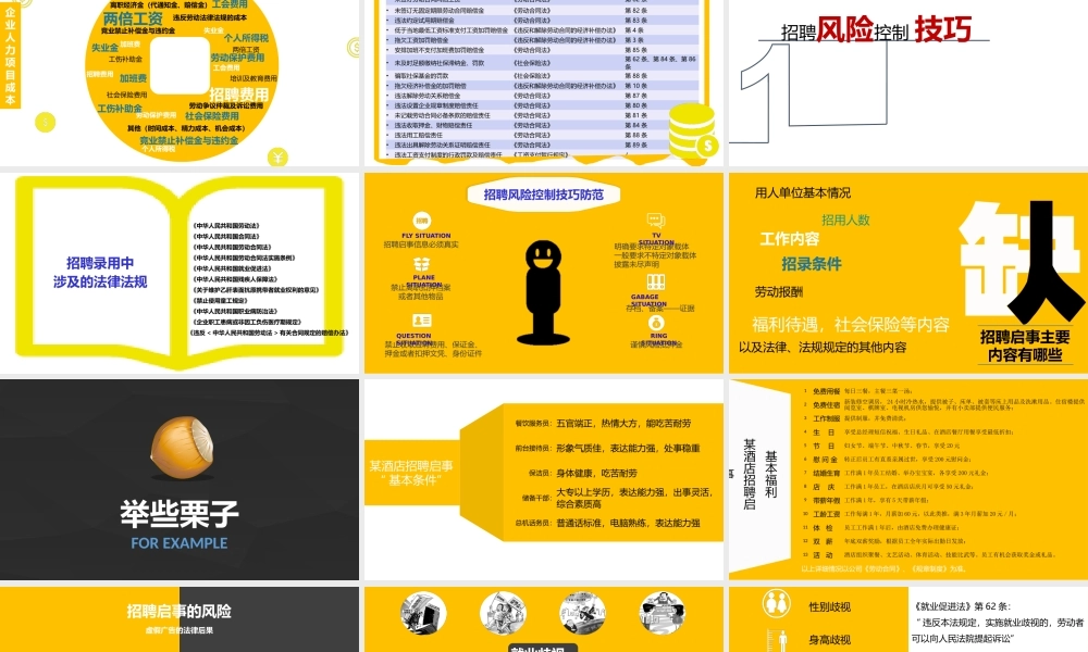 招聘入职风险控制与防范(企业人力资源培训).pptx