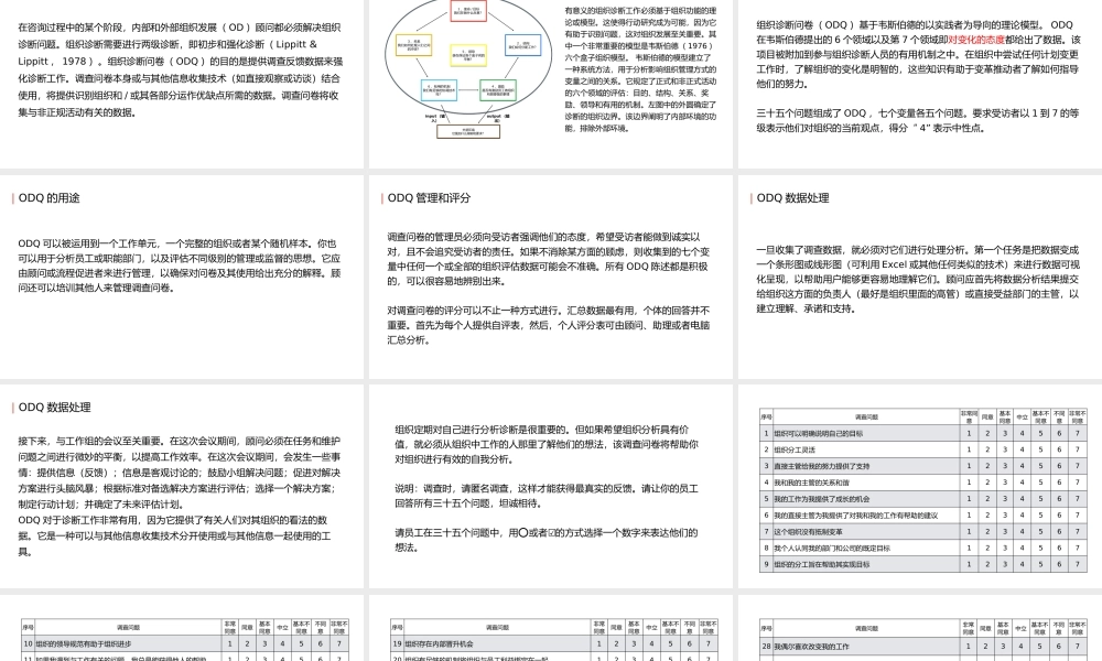 【工具】基于六个盒子组织诊断问卷.pptx