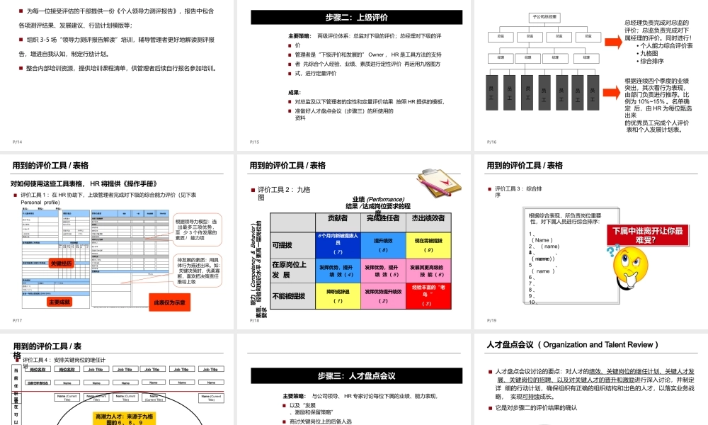方案：关键岗位人才盘点与发展.pptx