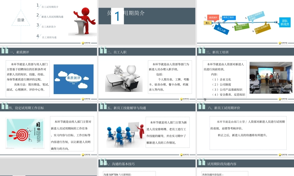员工试用期与离职沟通技巧.ppt